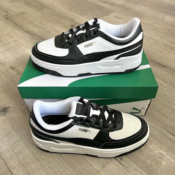 Puma Cali Dream Platform in Black and White size 9.5 women’s - NEW! - Picture 3 of 12